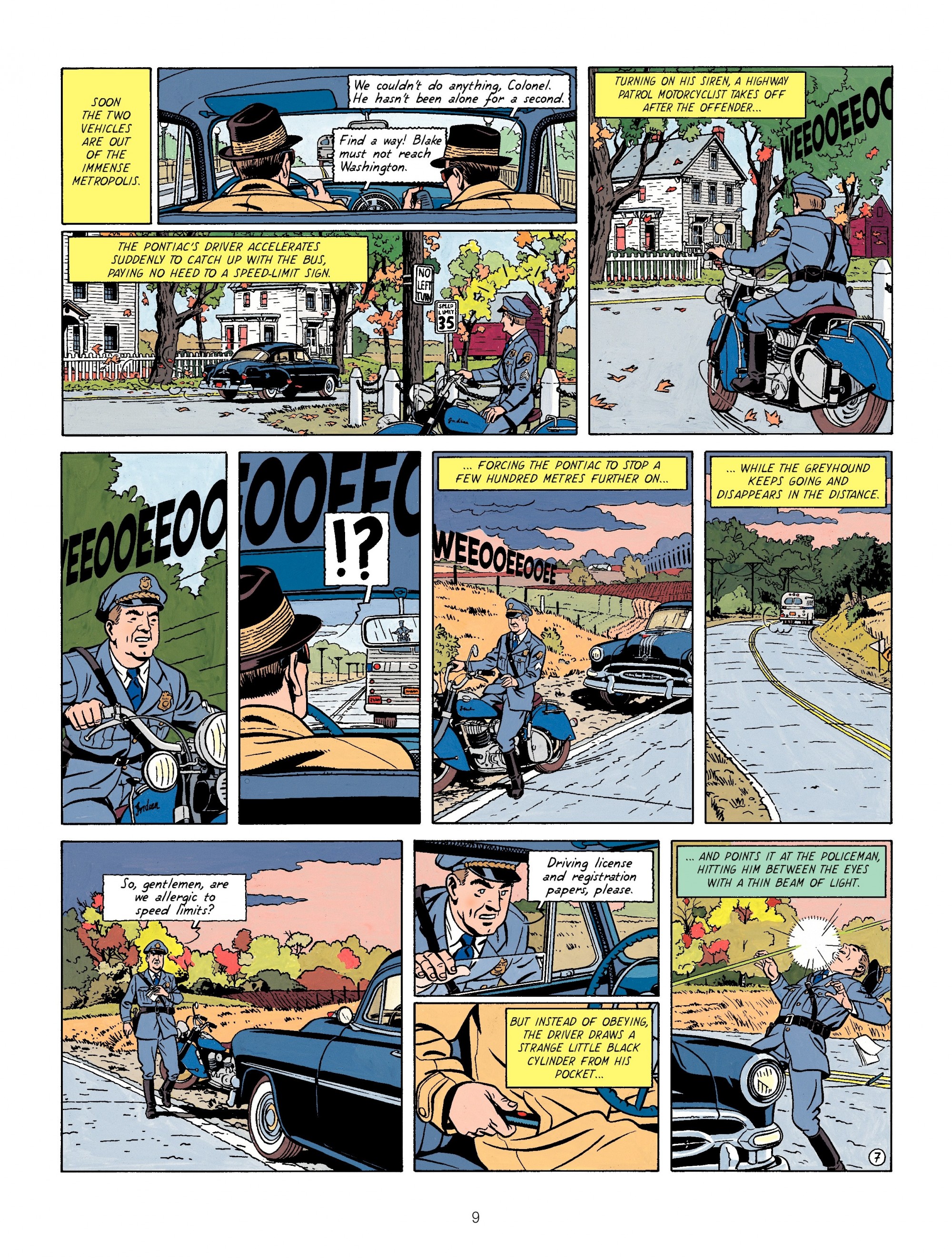 Read online Blake & Mortimer comic -  Issue #5 - 9