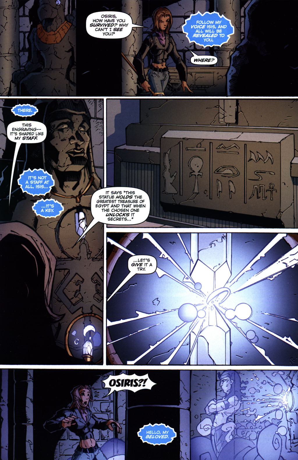 Read online The Legend of Isis comic -  Issue #4 - 13