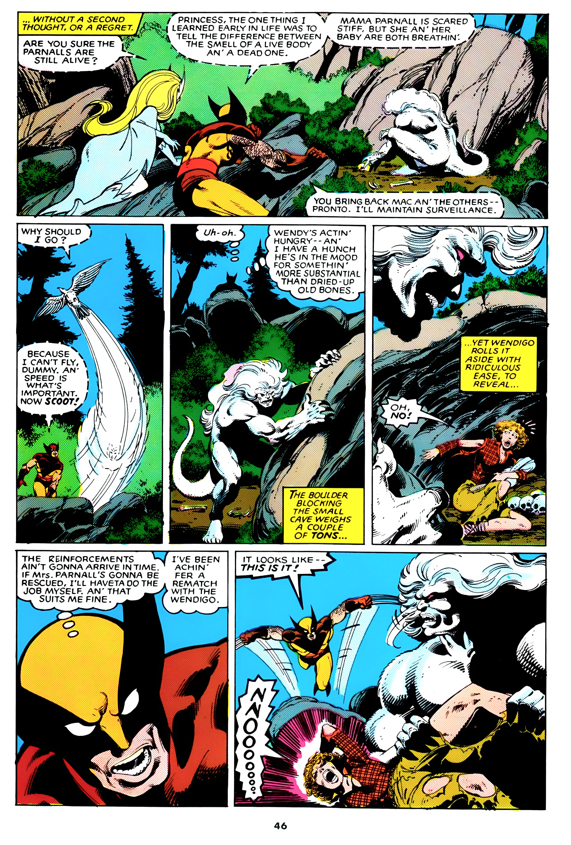 Read online X-Men Annual UK comic -  Issue #1992 - 43