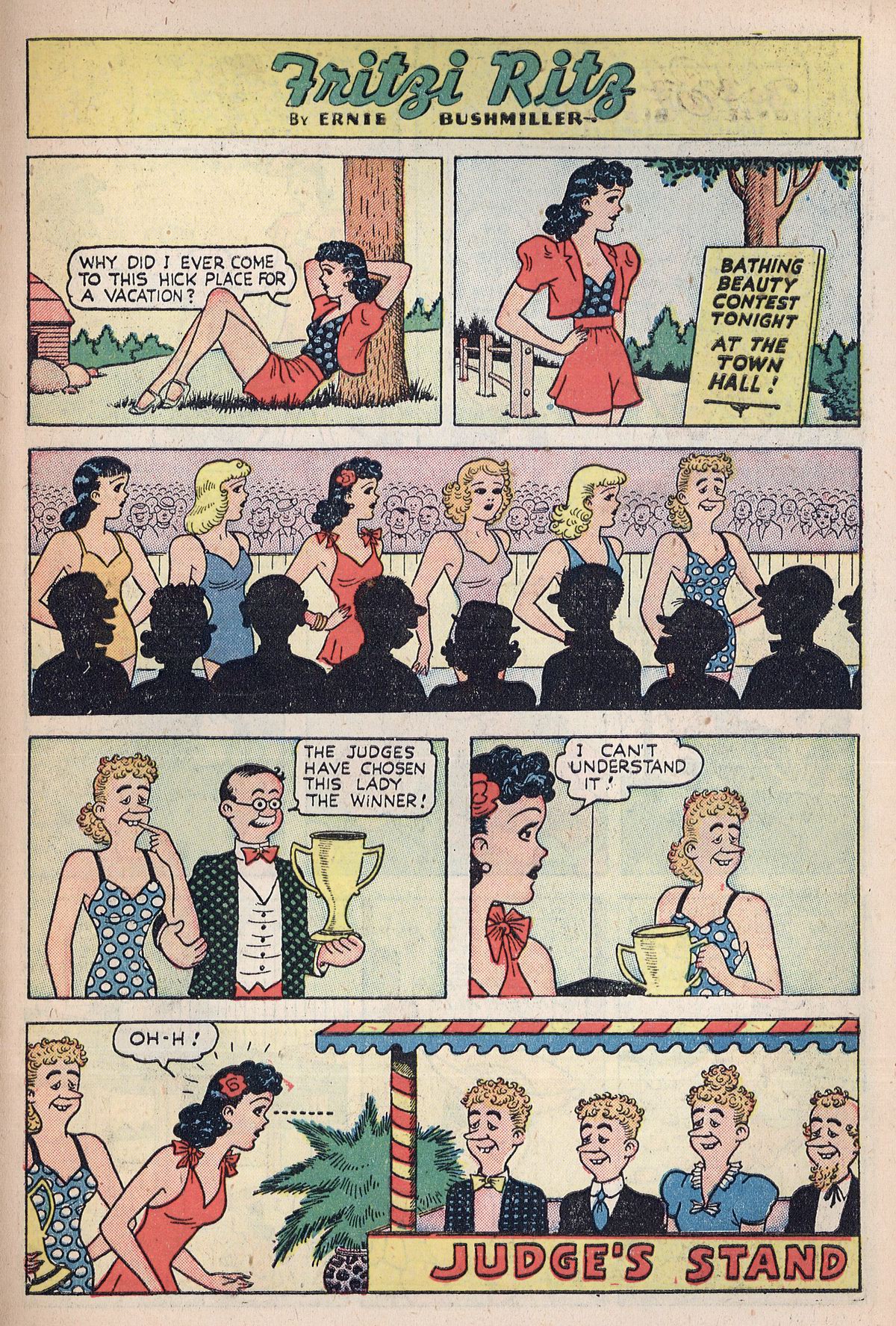 Read online Fritzi Ritz (1953) comic -  Issue #5 - 27