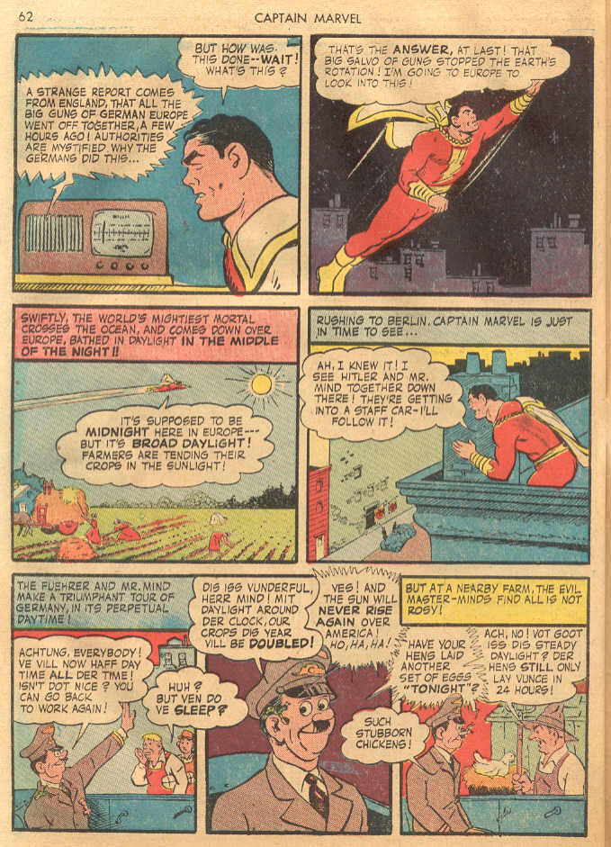 Read online Captain Marvel Adventures comic -  Issue #28 - 62