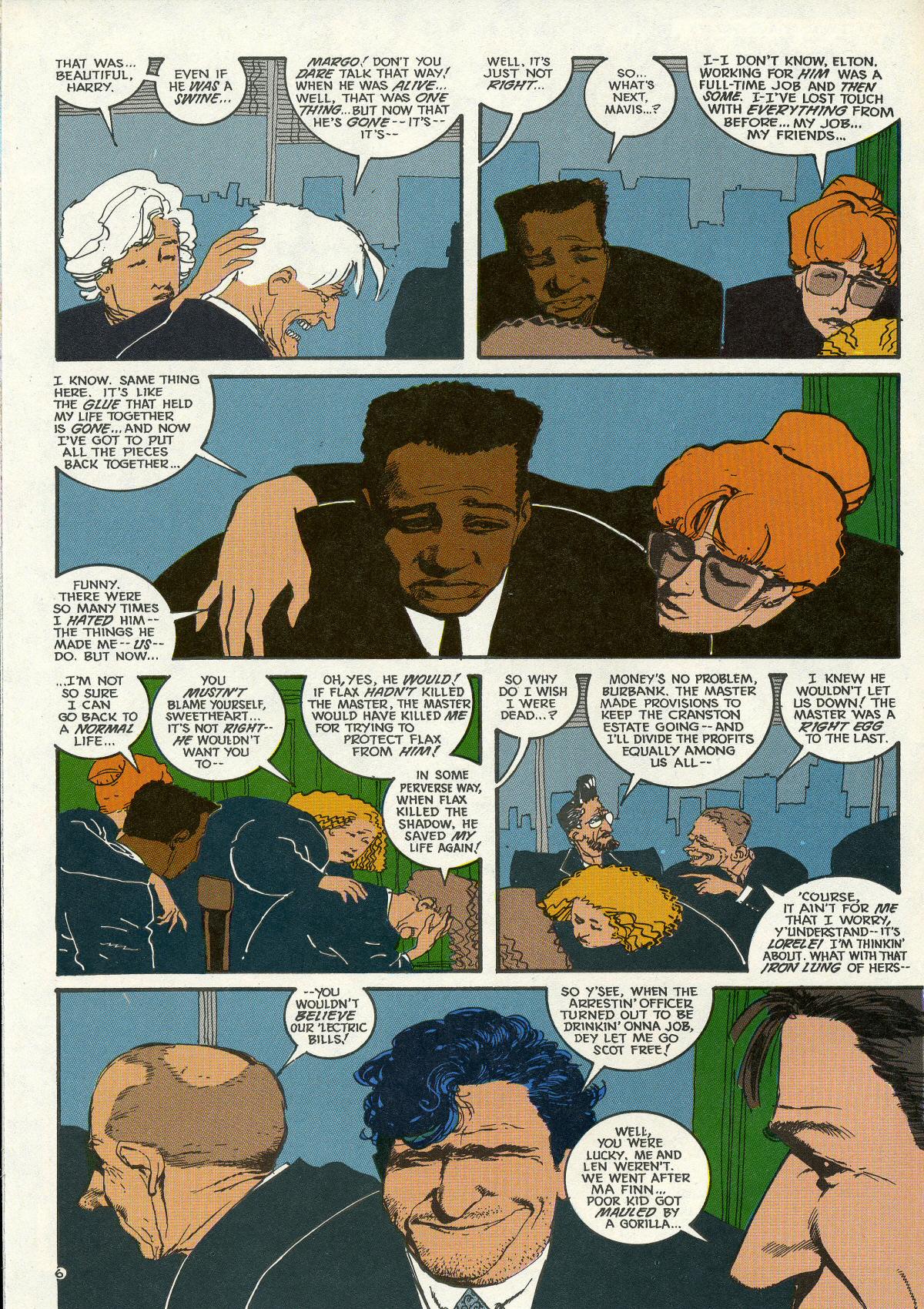 Read online The Shadow (1987) comic -  Issue #14 - 8