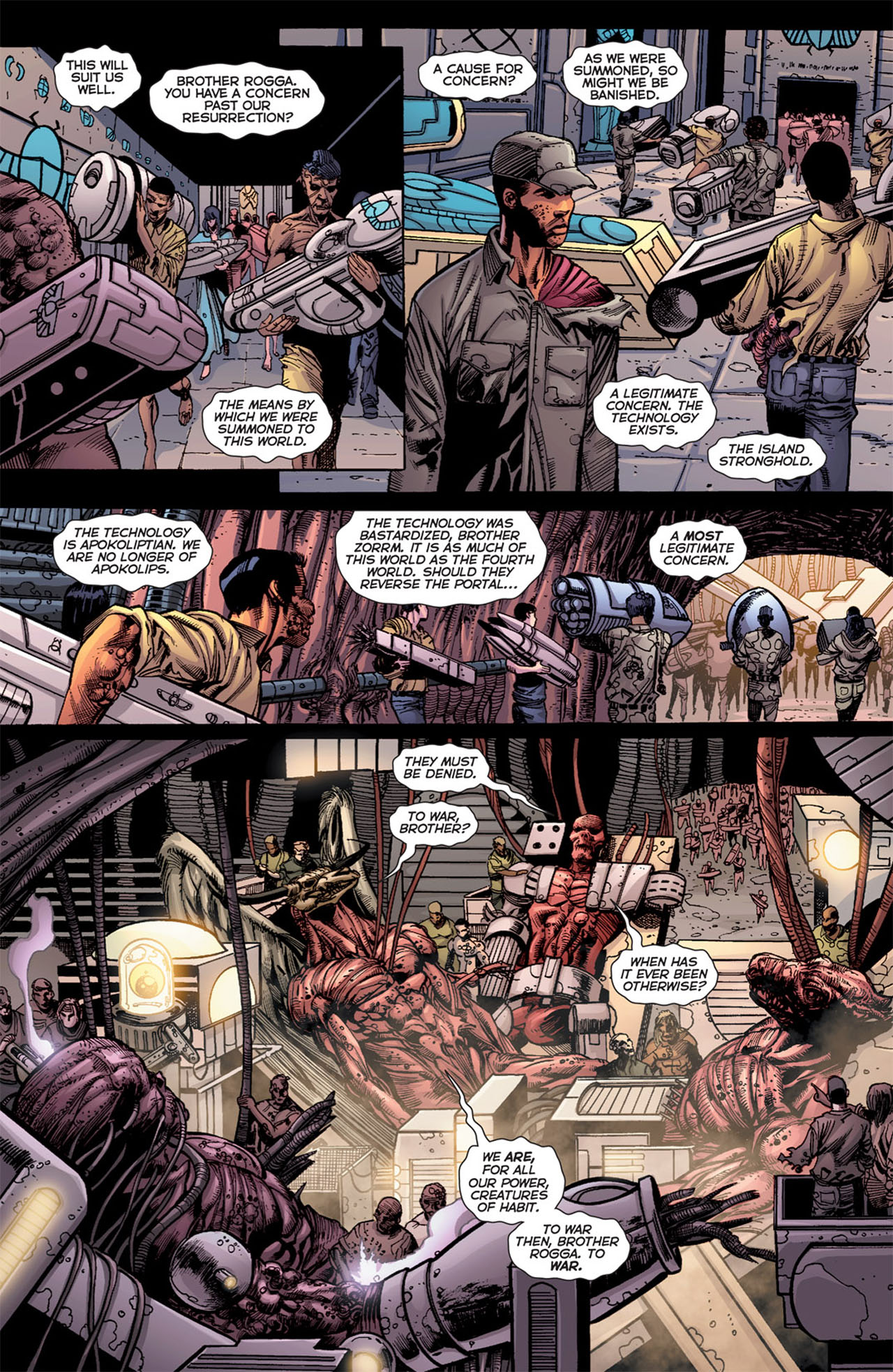 Read online 52 Aftermath: The Four Horsemen comic -  Issue #3 - 4
