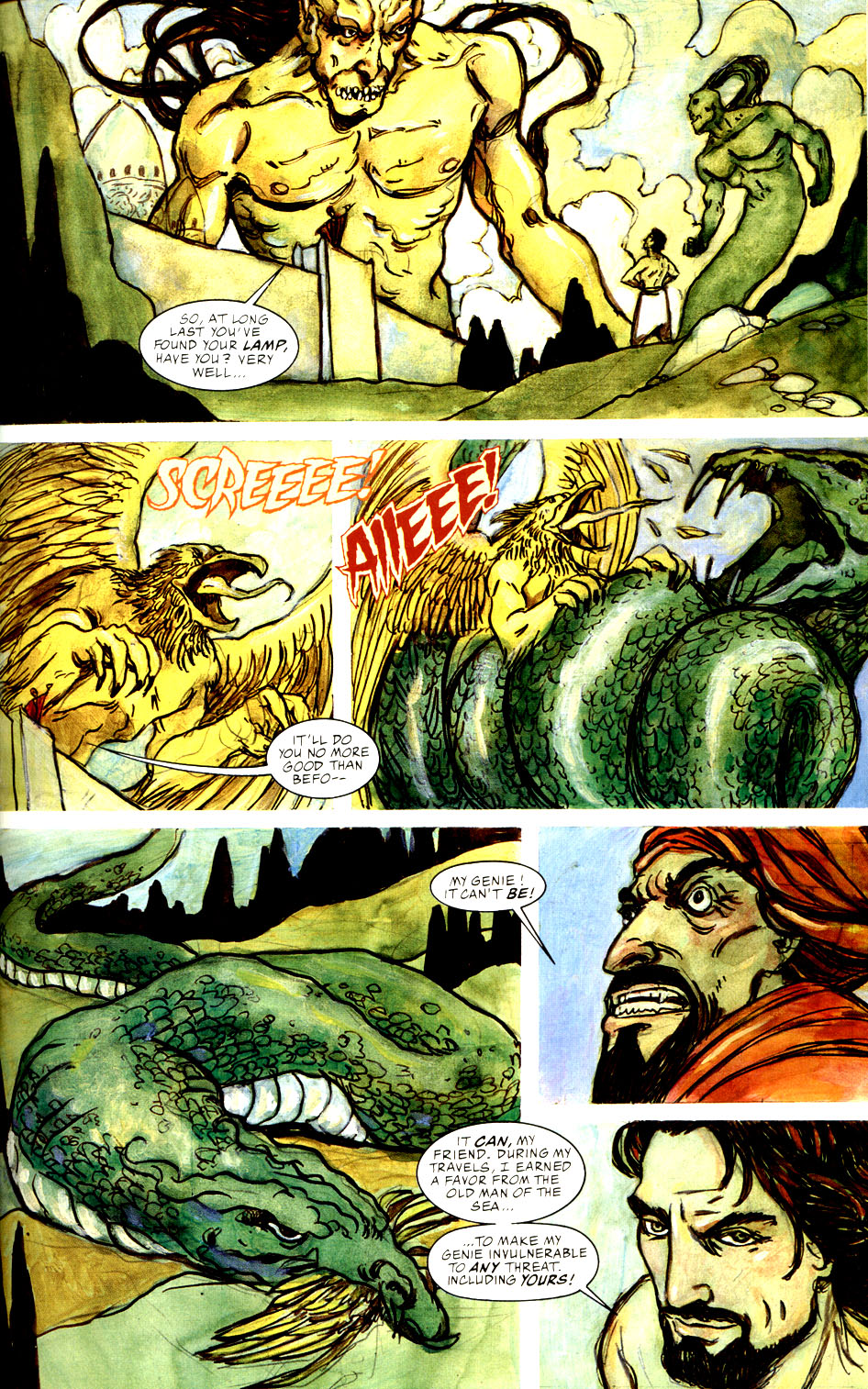 Read online Green Lantern: 1001 Emerald Nights comic -  Issue # TPB - 45