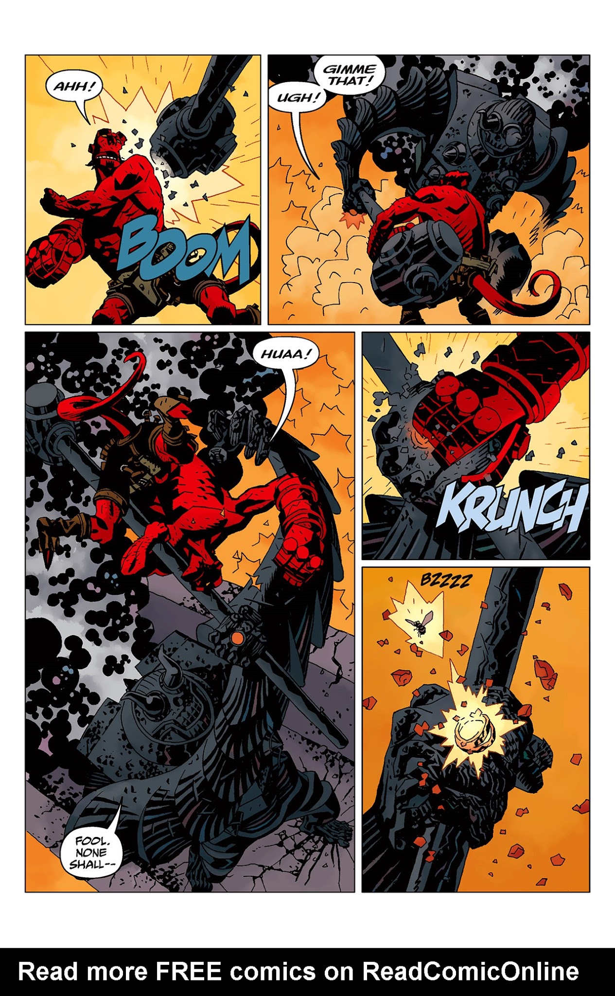 Read online Hellboy: The Wild Hunt comic -  Issue #5 - 13
