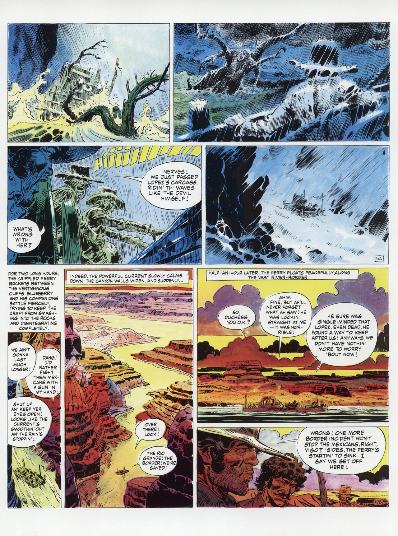 Read online Epic Graphic Novel: Blueberry comic -  Issue #2 - 53
