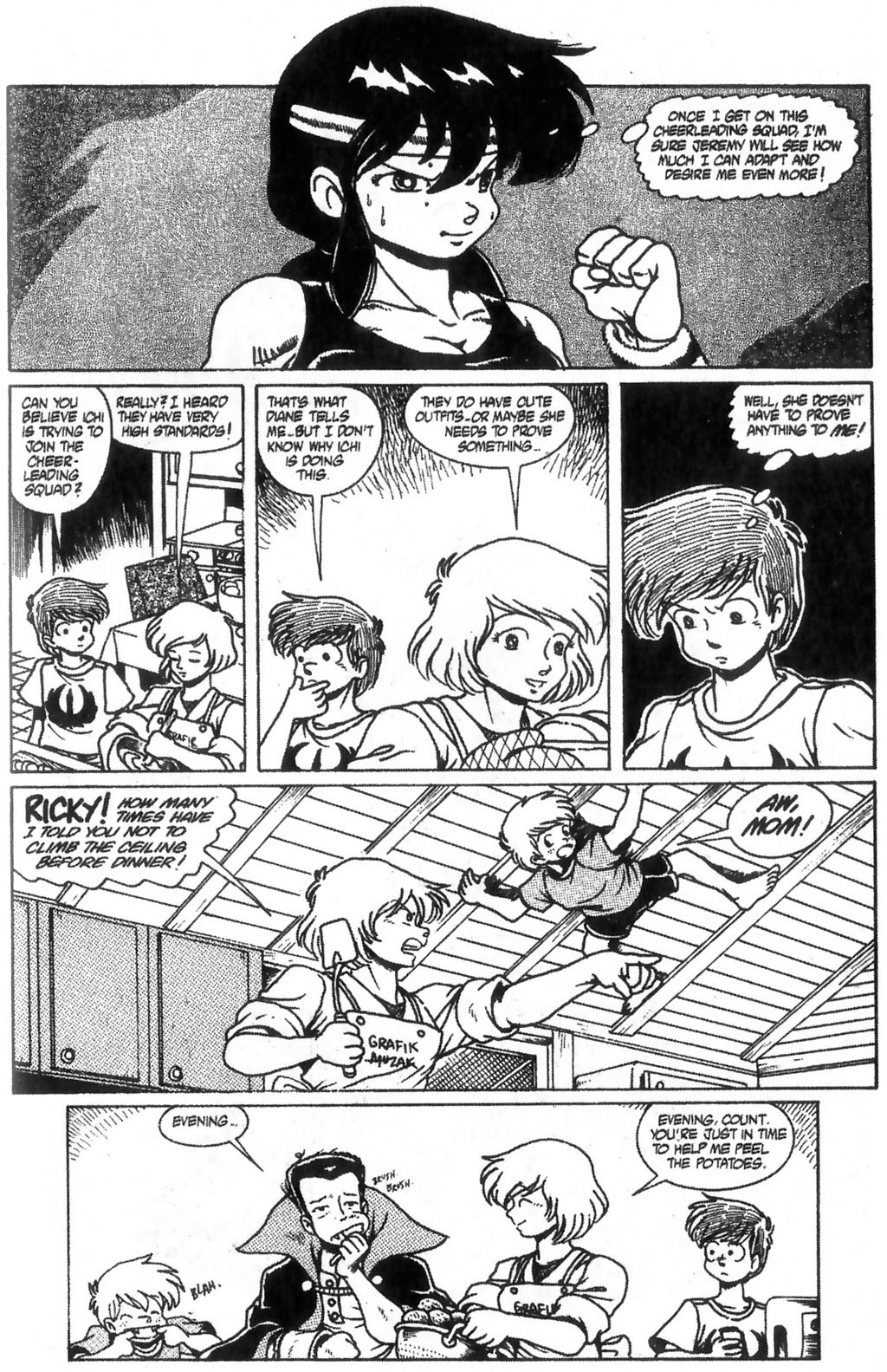 Read online Ninja High School (1986) comic -  Issue #25 - 25