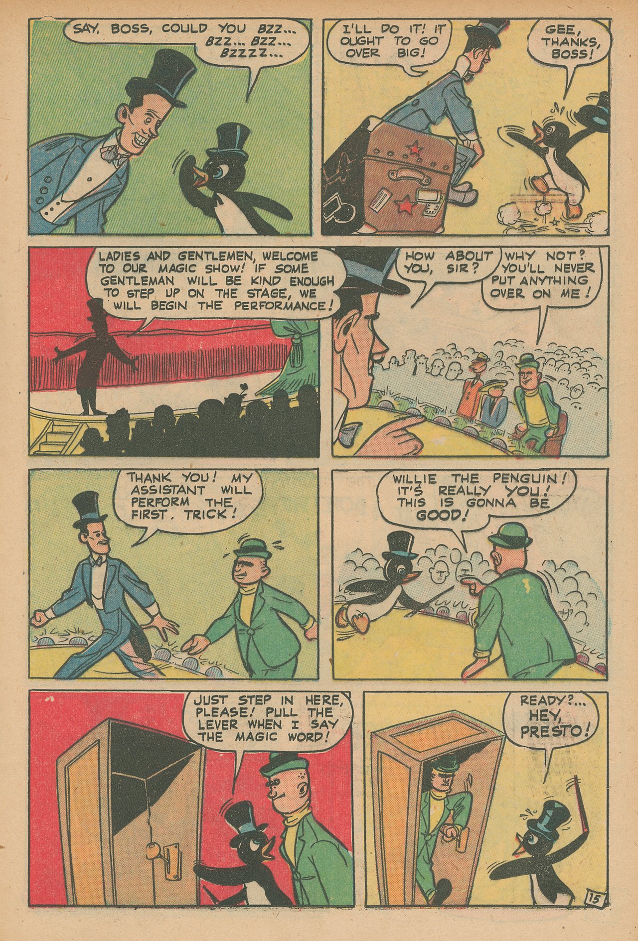 Read online Willie The Penguin comic -  Issue #3 - 17