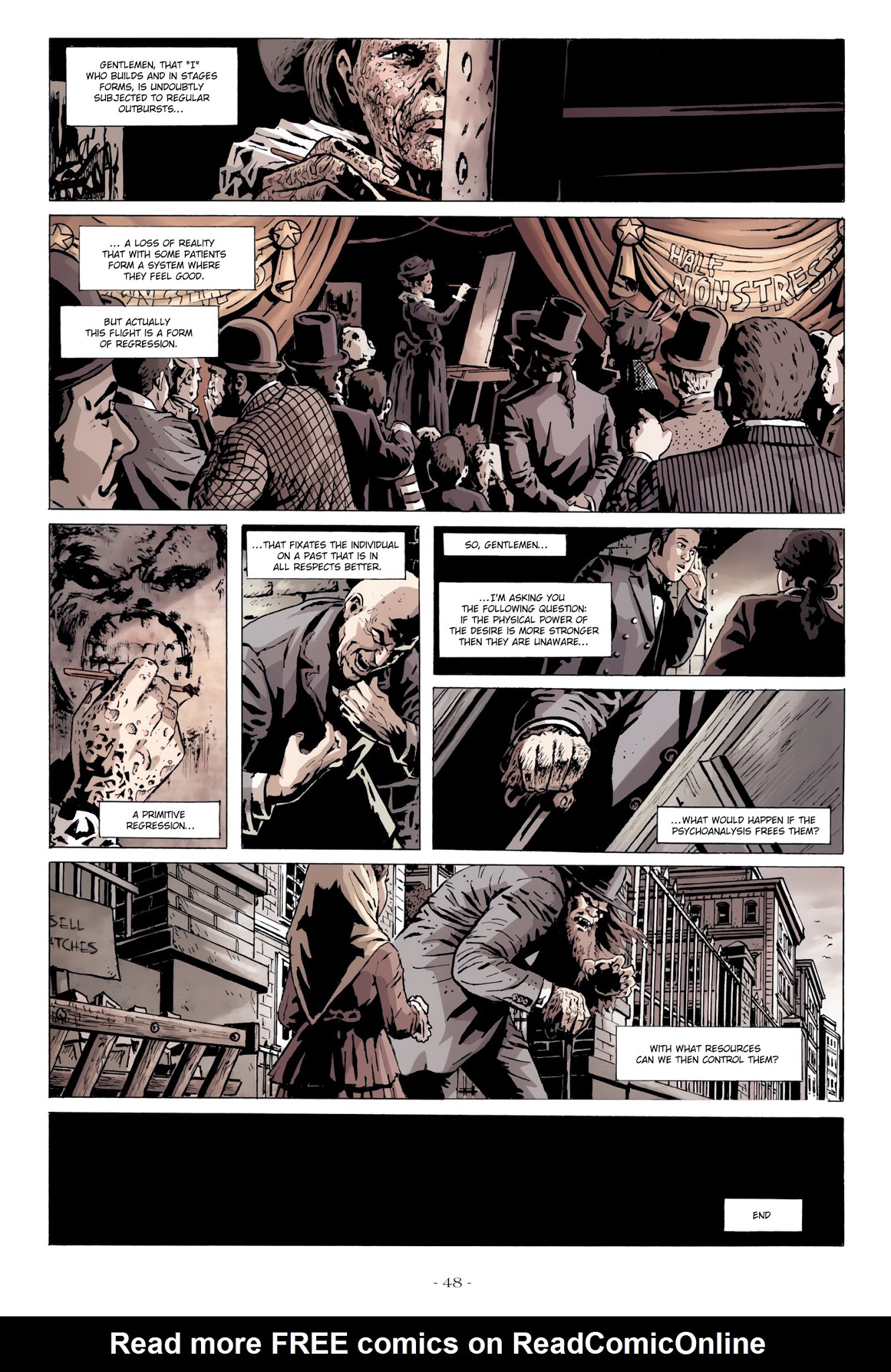 Read online Mister Hyde contre Frankenstein comic -  Issue #2 - 49