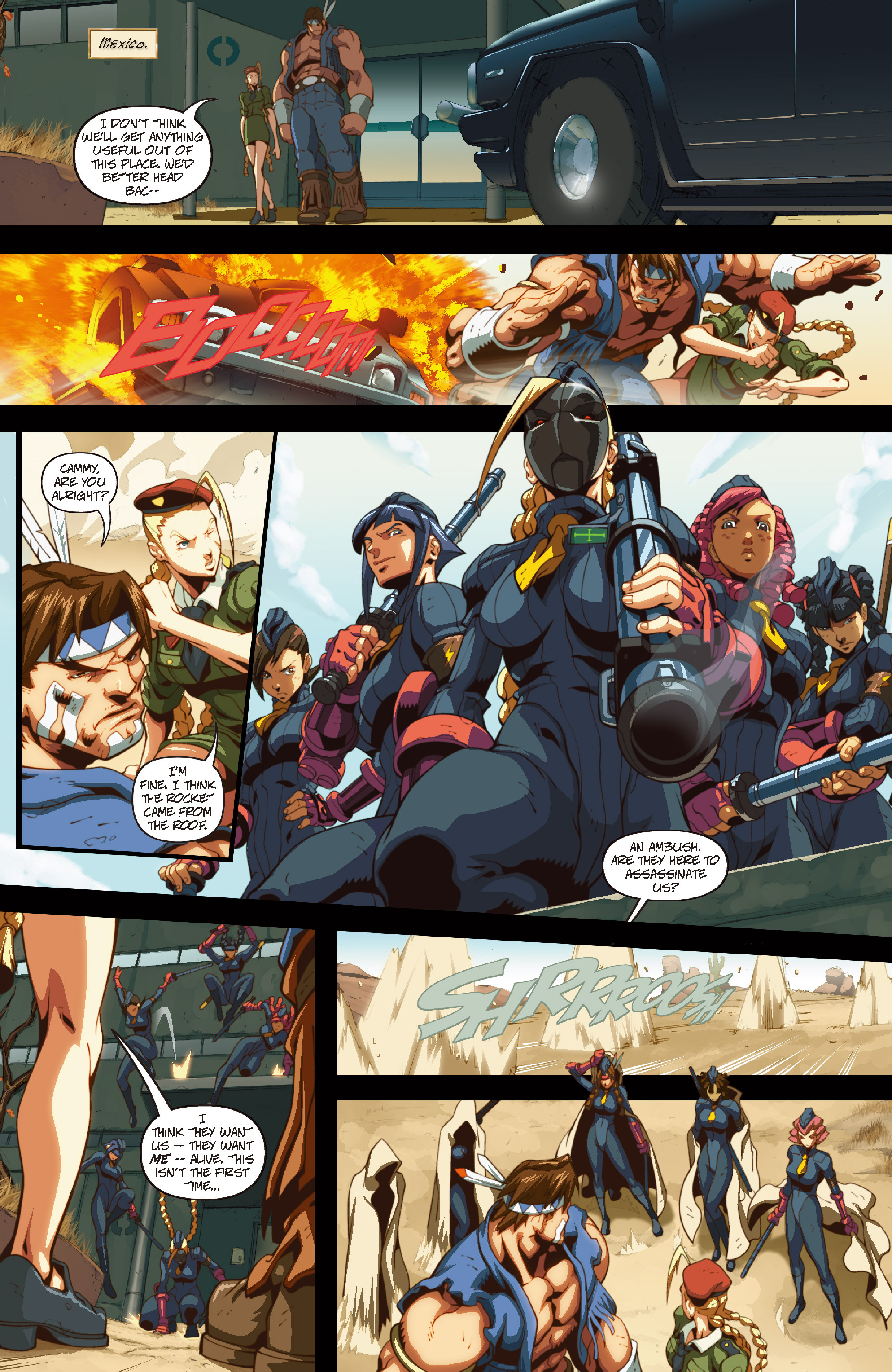 Read online Street Fighter II comic -  Issue #5 - 13