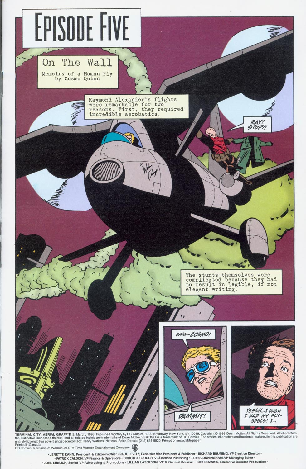 Terminal City: Aerial Graffiti issue 5 - Page 2