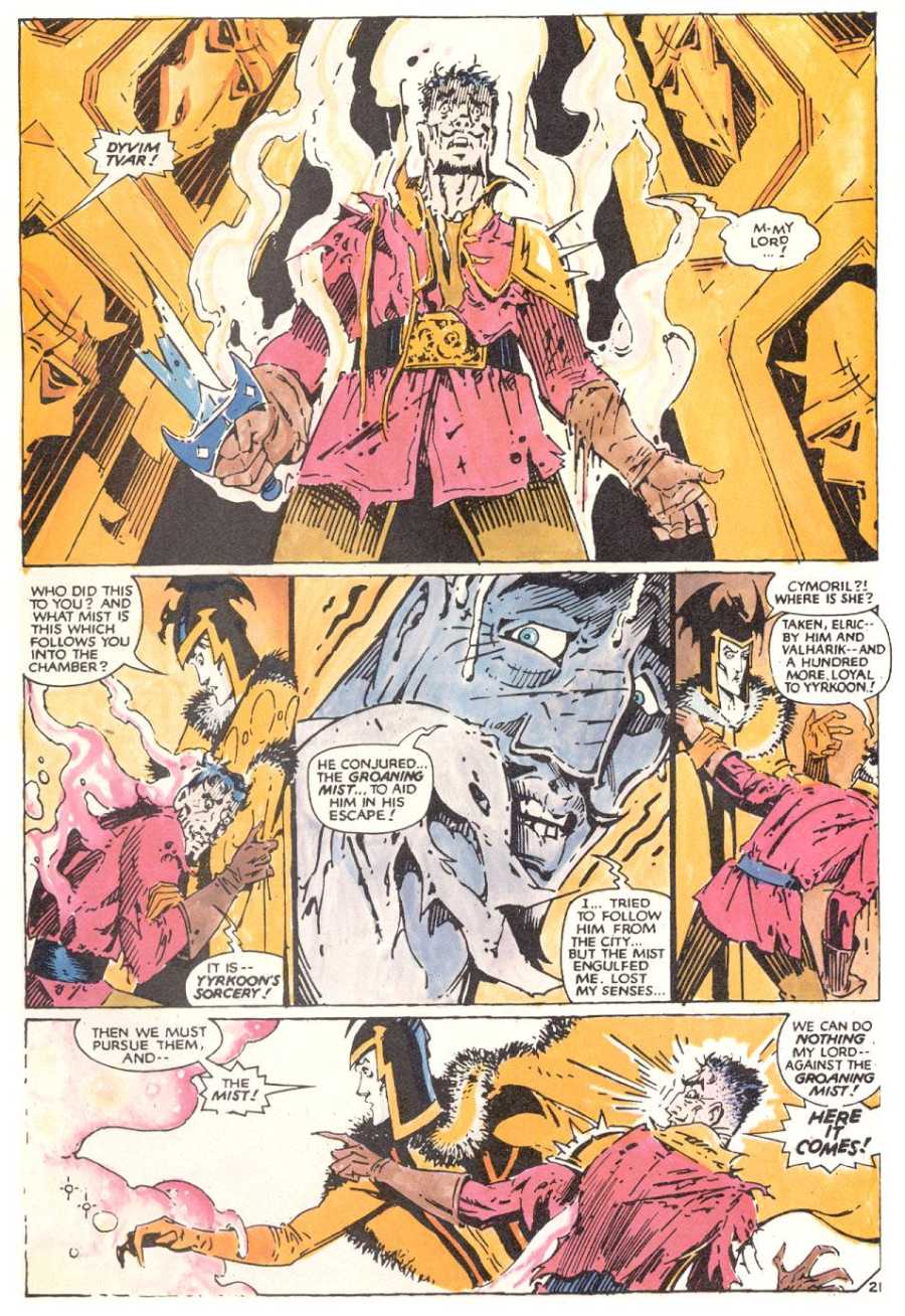 Read online Elric (1983) comic -  Issue #3 - 22