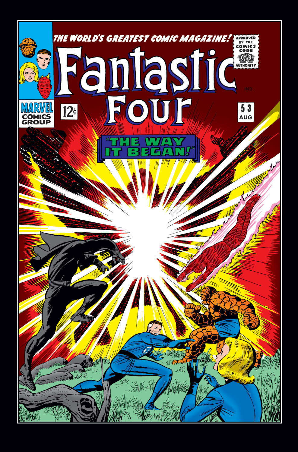 Read online Fantastic Four (1961) comic -  Issue #53 - 1