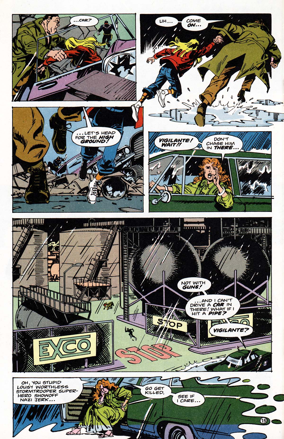 Read online Vigilante (1983) comic -  Issue #18 - 16