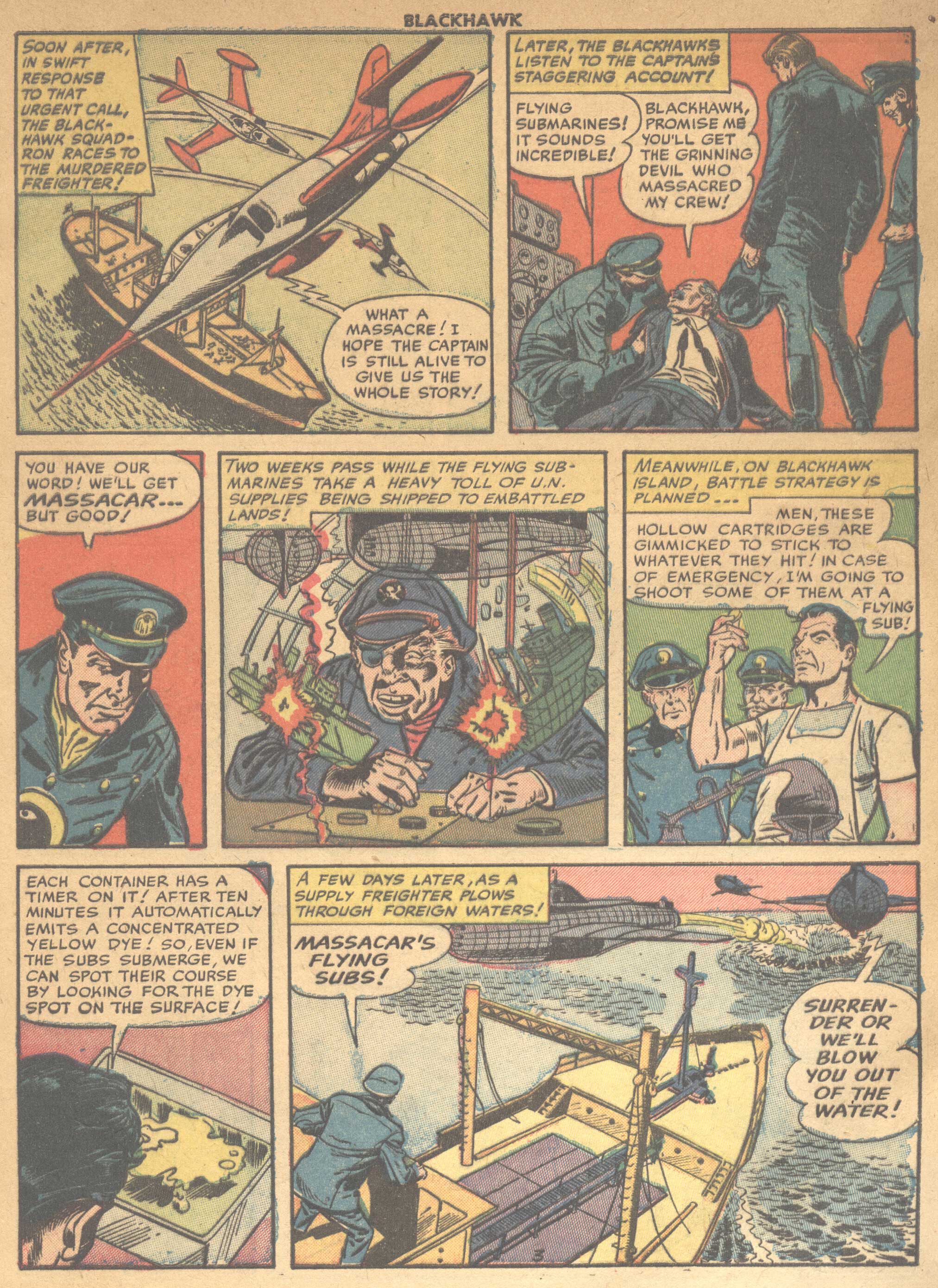 Read online Blackhawk (1957) comic -  Issue #64 - 5
