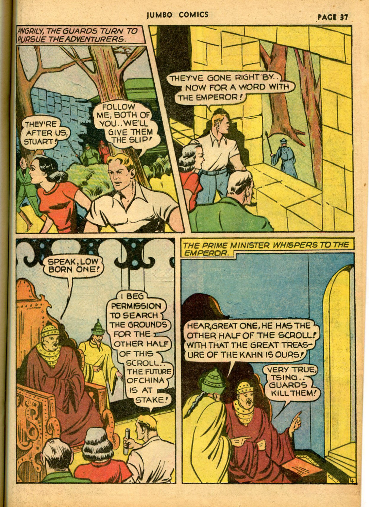 Read online Jumbo Comics comic -  Issue #21 - 39