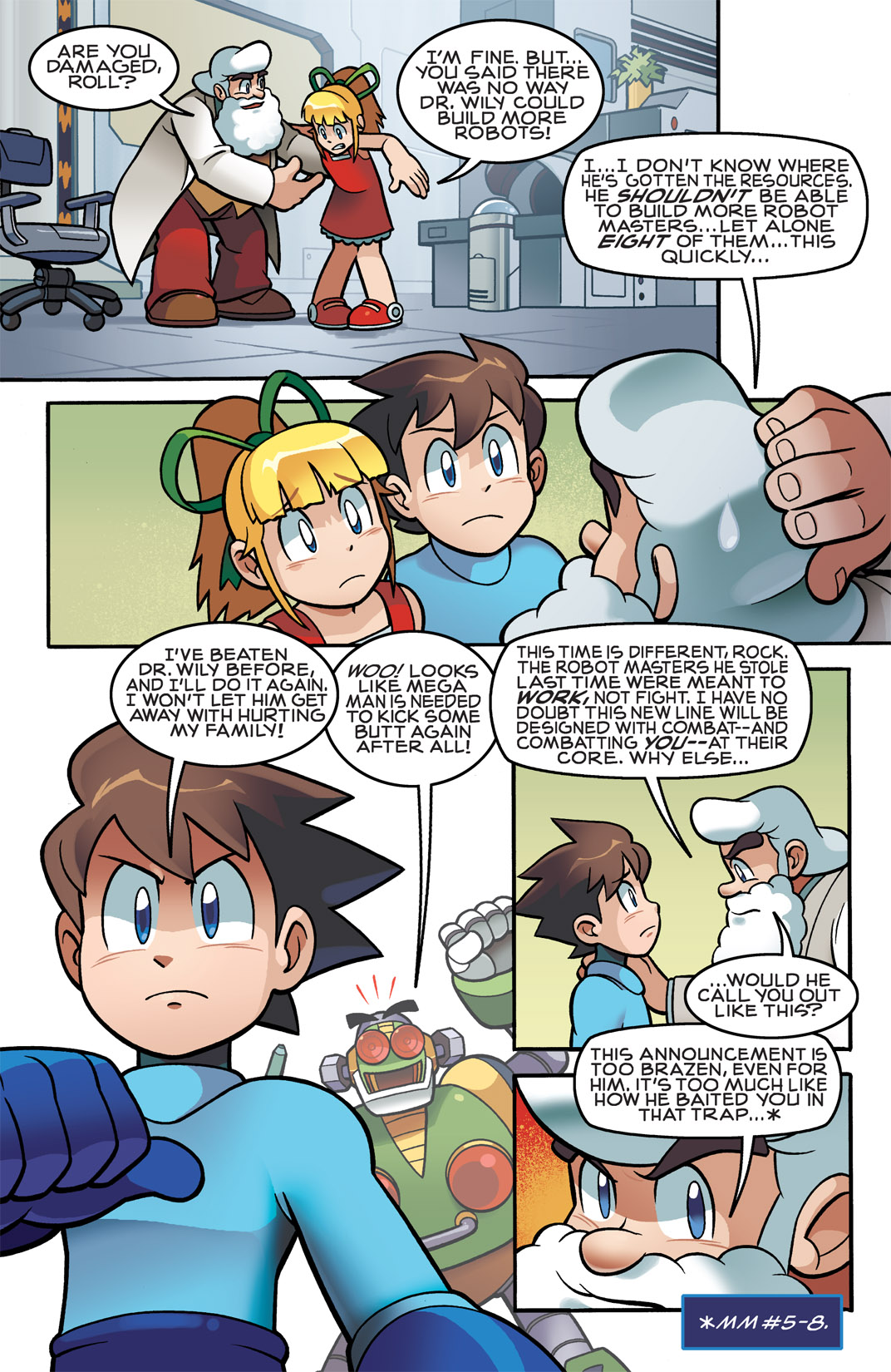 Read online Mega Man comic -  Issue # _TPB 3 - 13