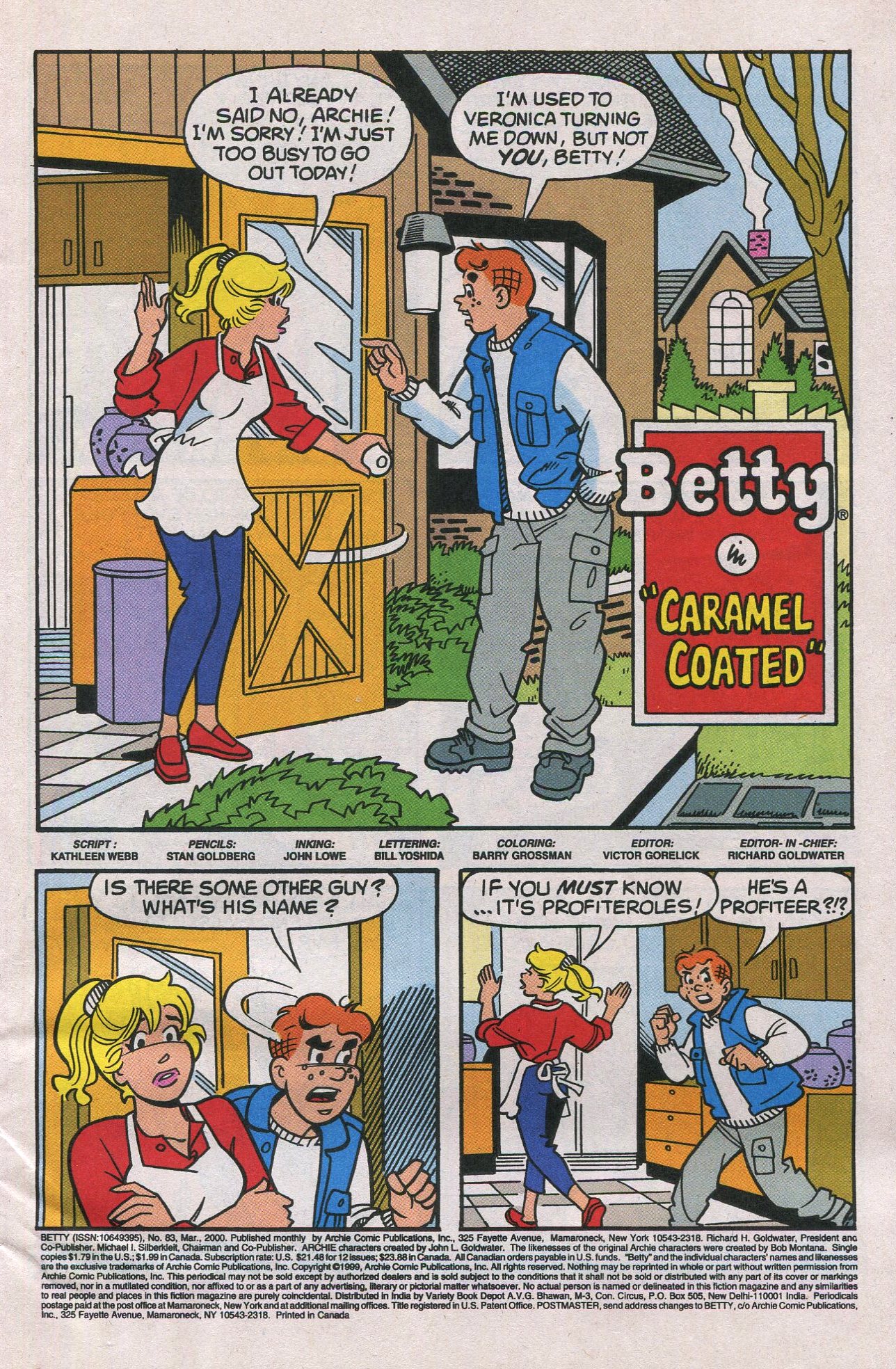 Read online Betty comic -  Issue #83 - 3