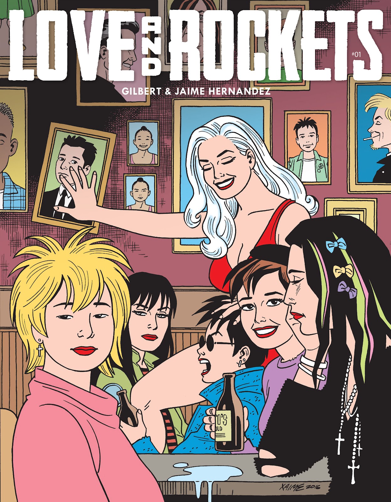 Love and Rockets (2016) issue 1 - Page 1