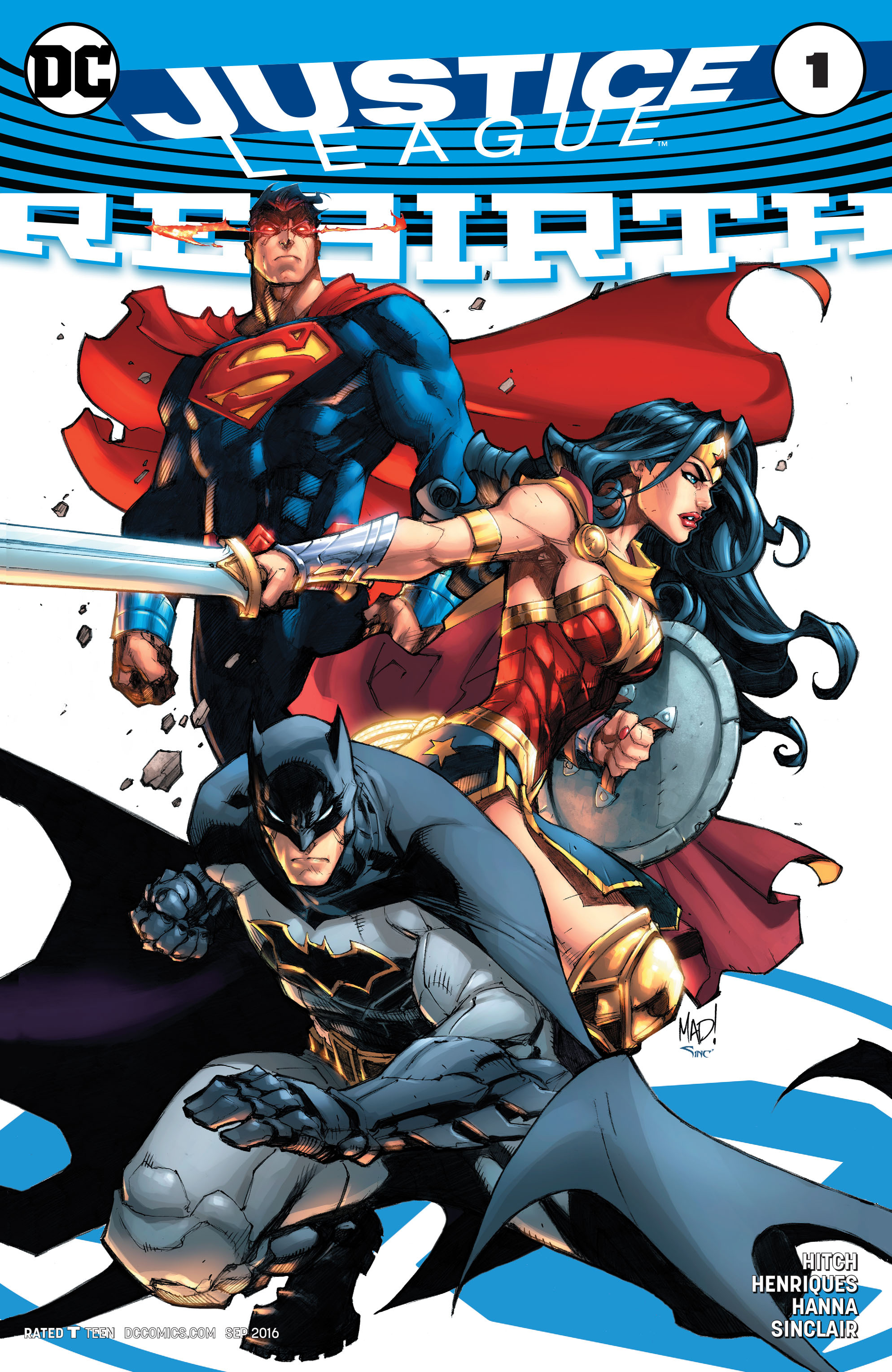 Read online Justice League: Rebirth comic -  Issue # Full - 3