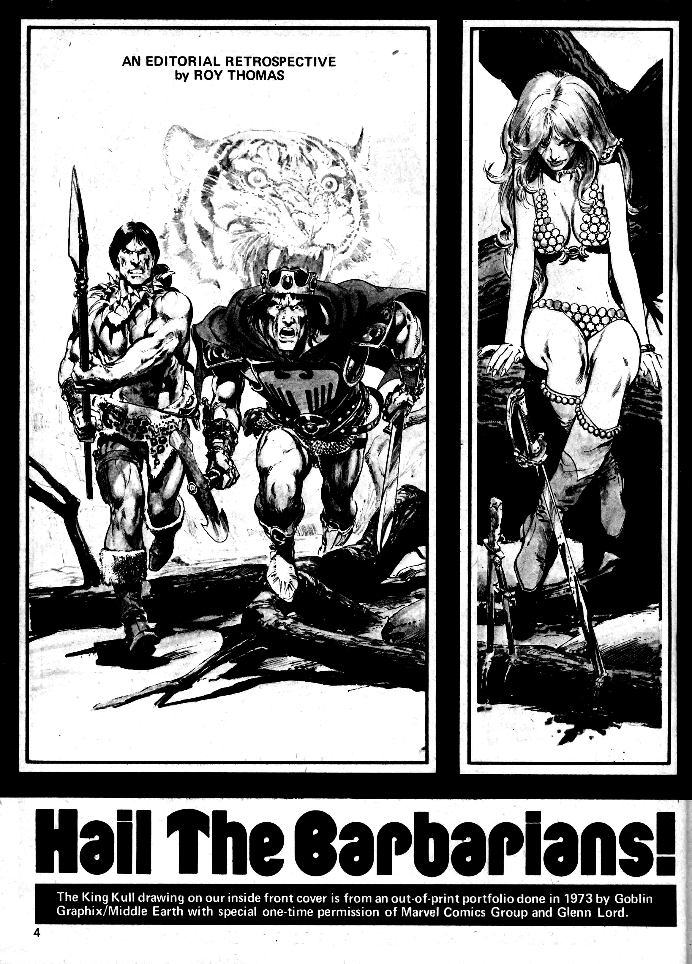 Read online Kull and the Barbarians comic -  Issue #1 - 4