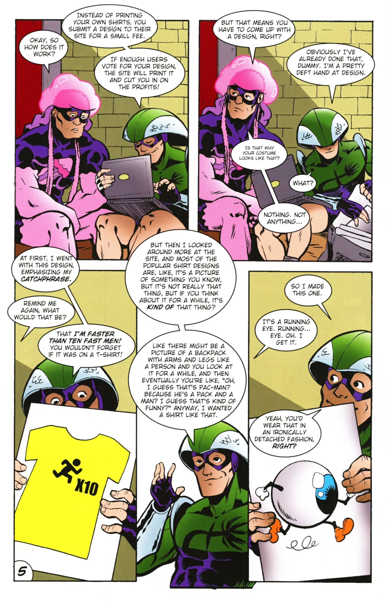Read online The Tick New Series comic -  Issue #3 - 8