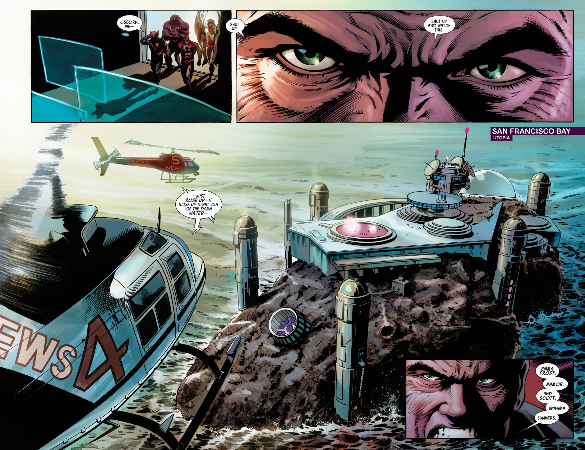 Read online Dark Avengers/Uncanny X-Men: Utopia comic -  Issue # TPB - 131