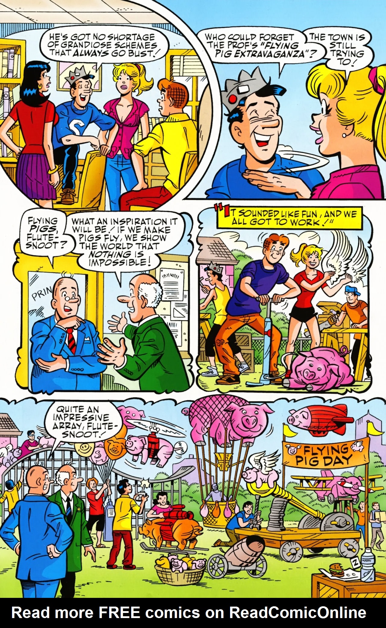 Read online Archie's Pal Jughead Comics comic -  Issue #201 - 4