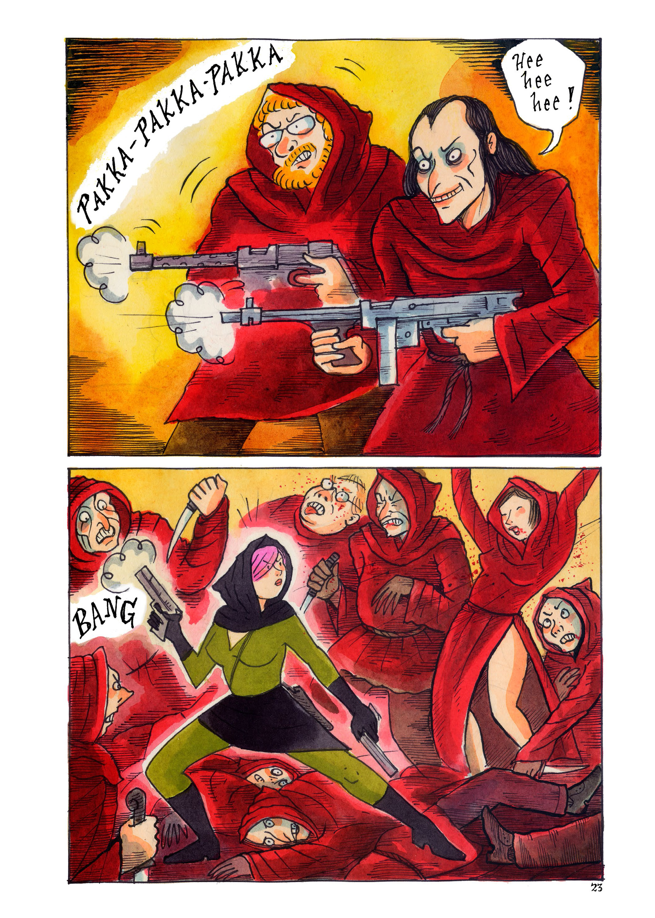 Read online Violenzia and Other Deadly Amusements comic -  Issue # TPB - 24