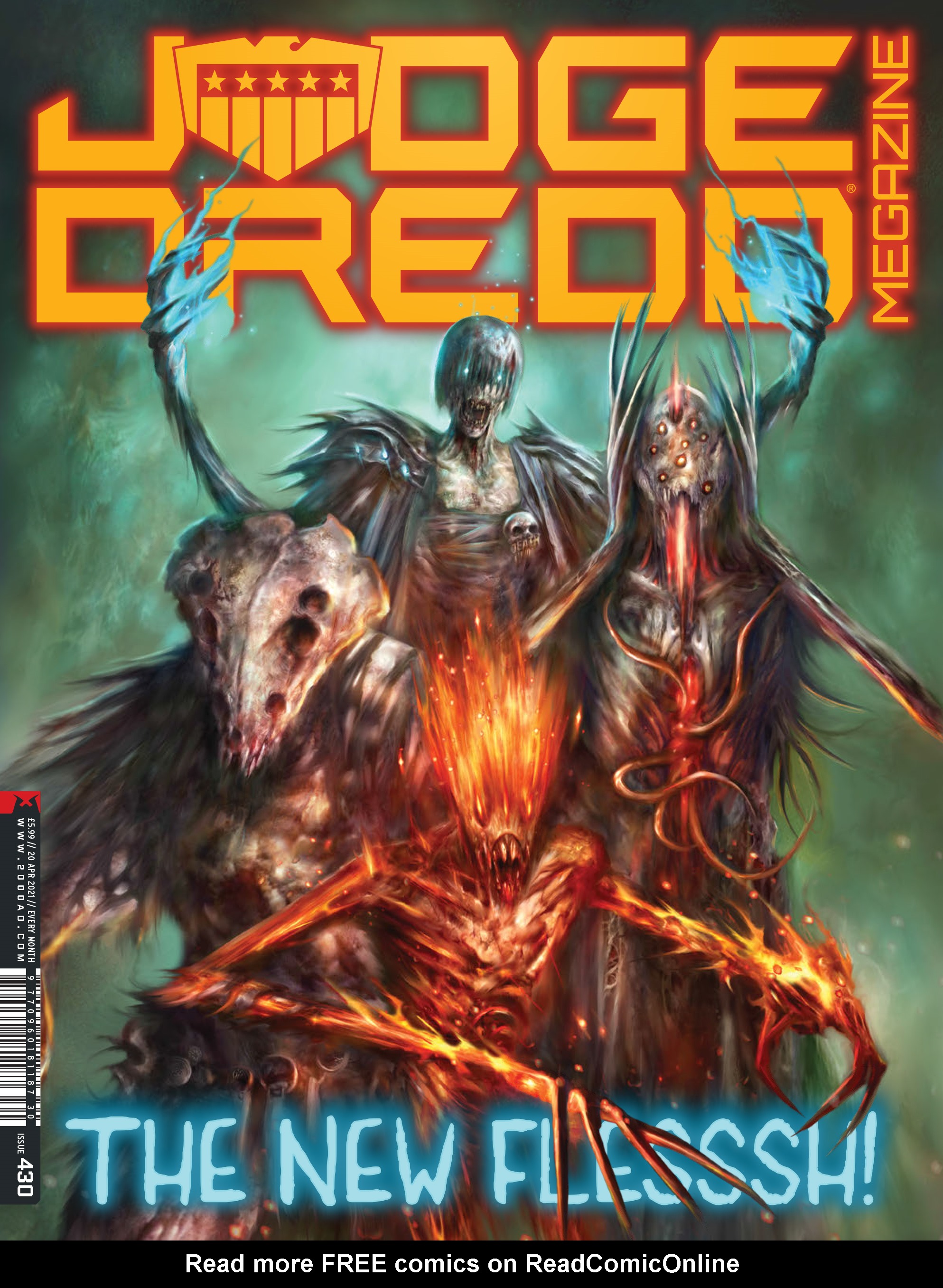 Read online Judge Dredd Megazine (Vol. 5) comic -  Issue #430 - 1