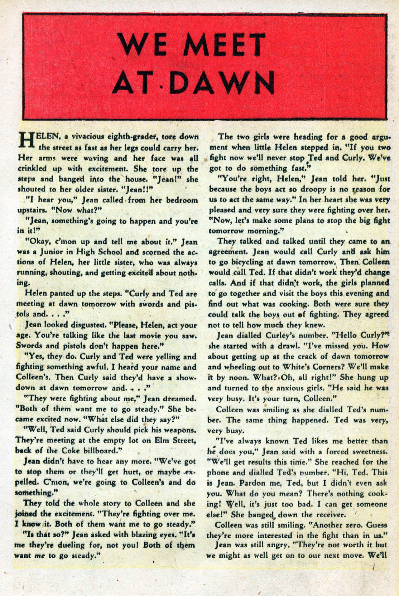 Read online Patsy Walker comic -  Issue #24 - 25