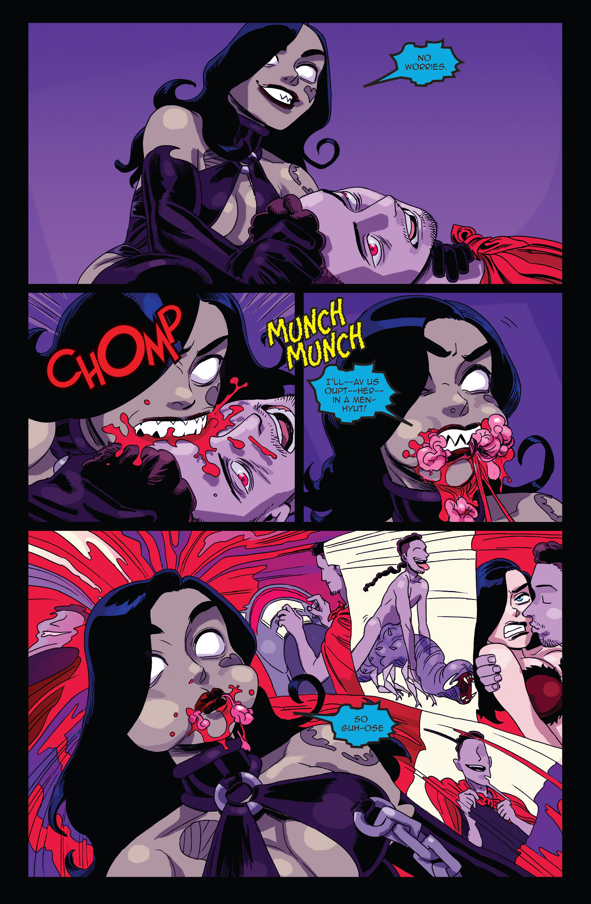 Read online Zombie Tramp vs: Vampblade comic -  Issue #3 - 24