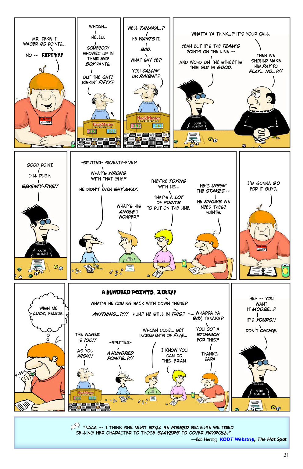 Read online Knights of the Dinner Table comic -  Issue #192 - 23