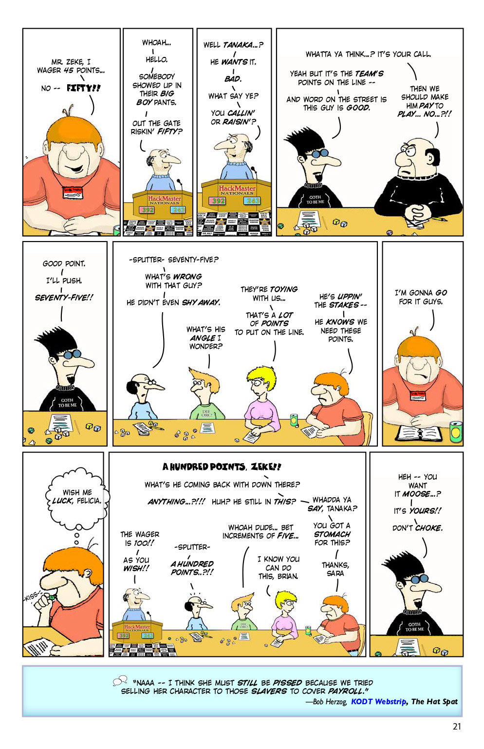 Read online Knights of the Dinner Table comic -  Issue #192 - 23