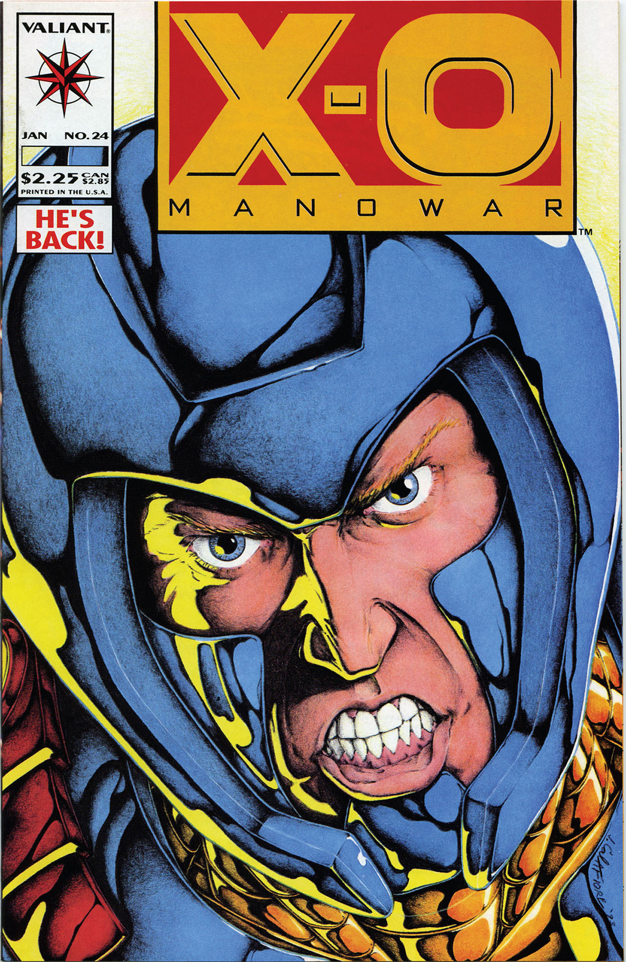 Read online X-O Manowar (1992) comic -  Issue #24 - 1
