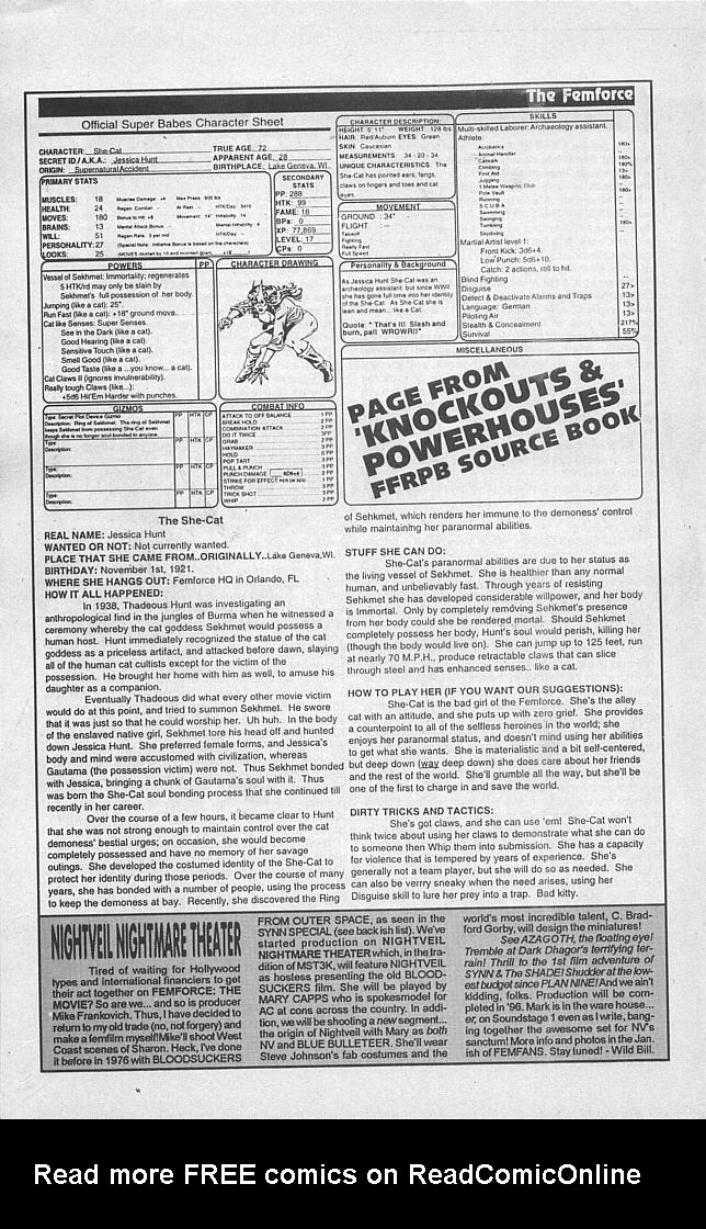 Read online Femforce comic -  Issue #89 - 26