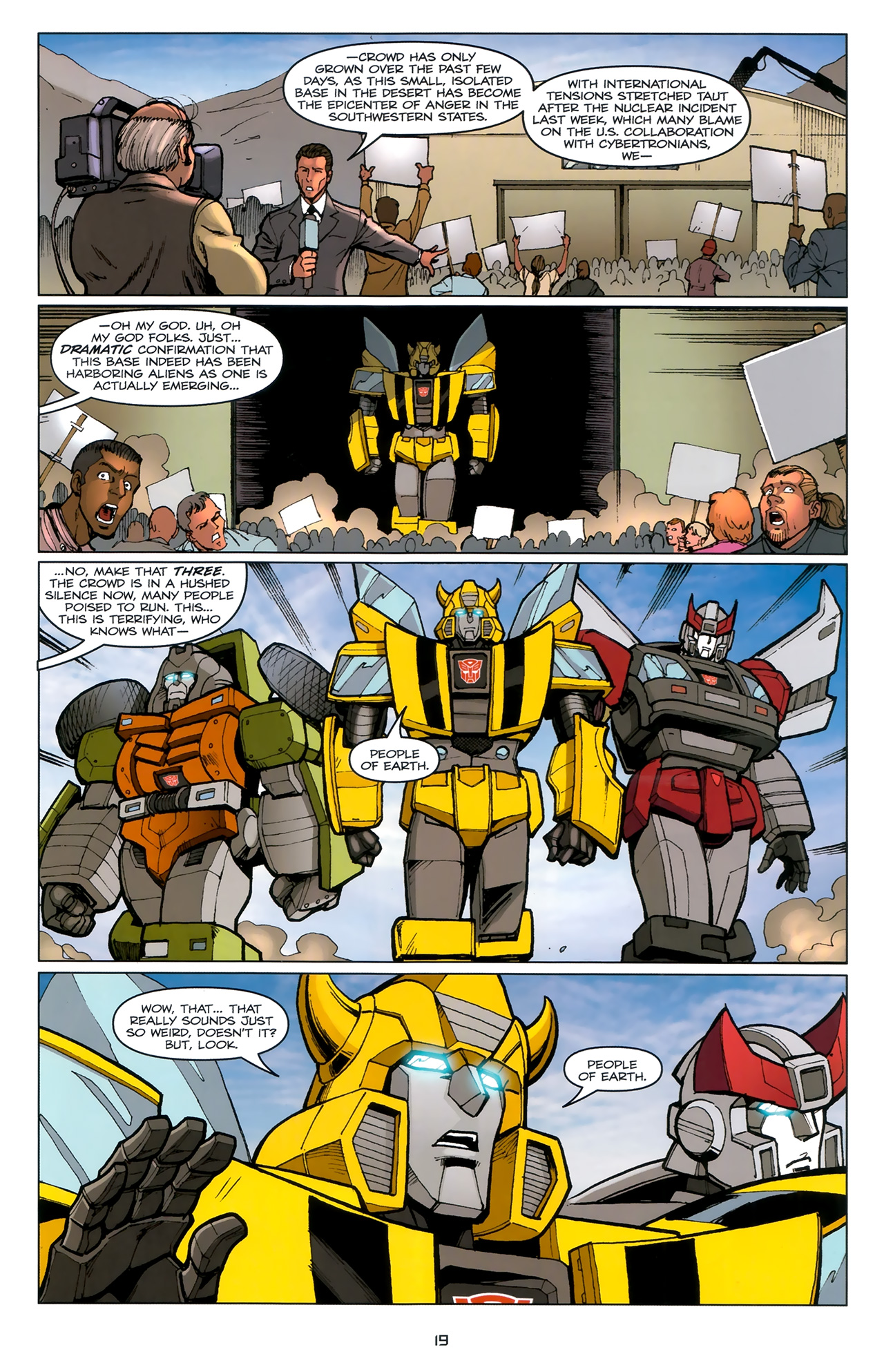 Read online The Transformers (2009) comic -  Issue #12 - 22