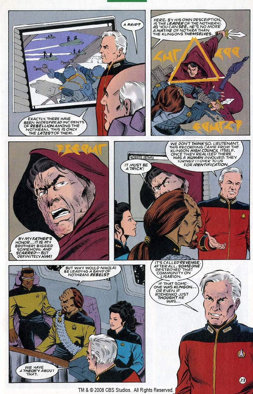 Read online Star Trek: The Next Generation - Shadowheart comic -  Issue #1 - 24