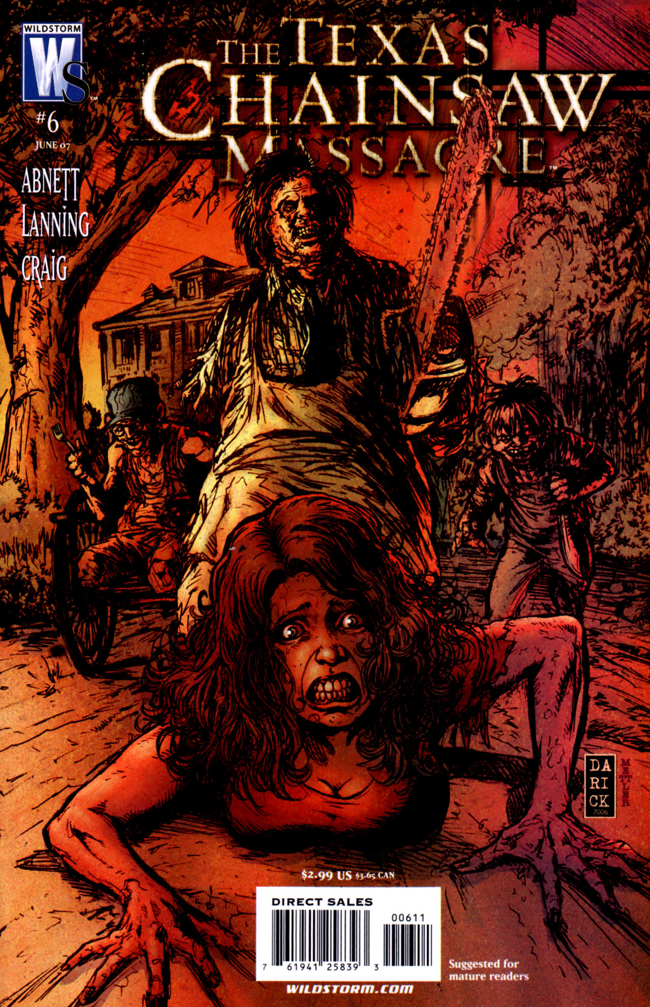 Read online The Texas Chainsaw Massacre (2007) comic -  Issue #6 - 1