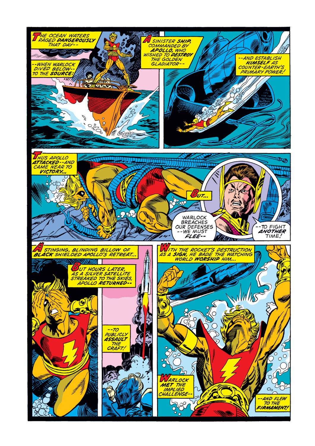 Read online Warlock (1972) comic -  Issue #4 - 3