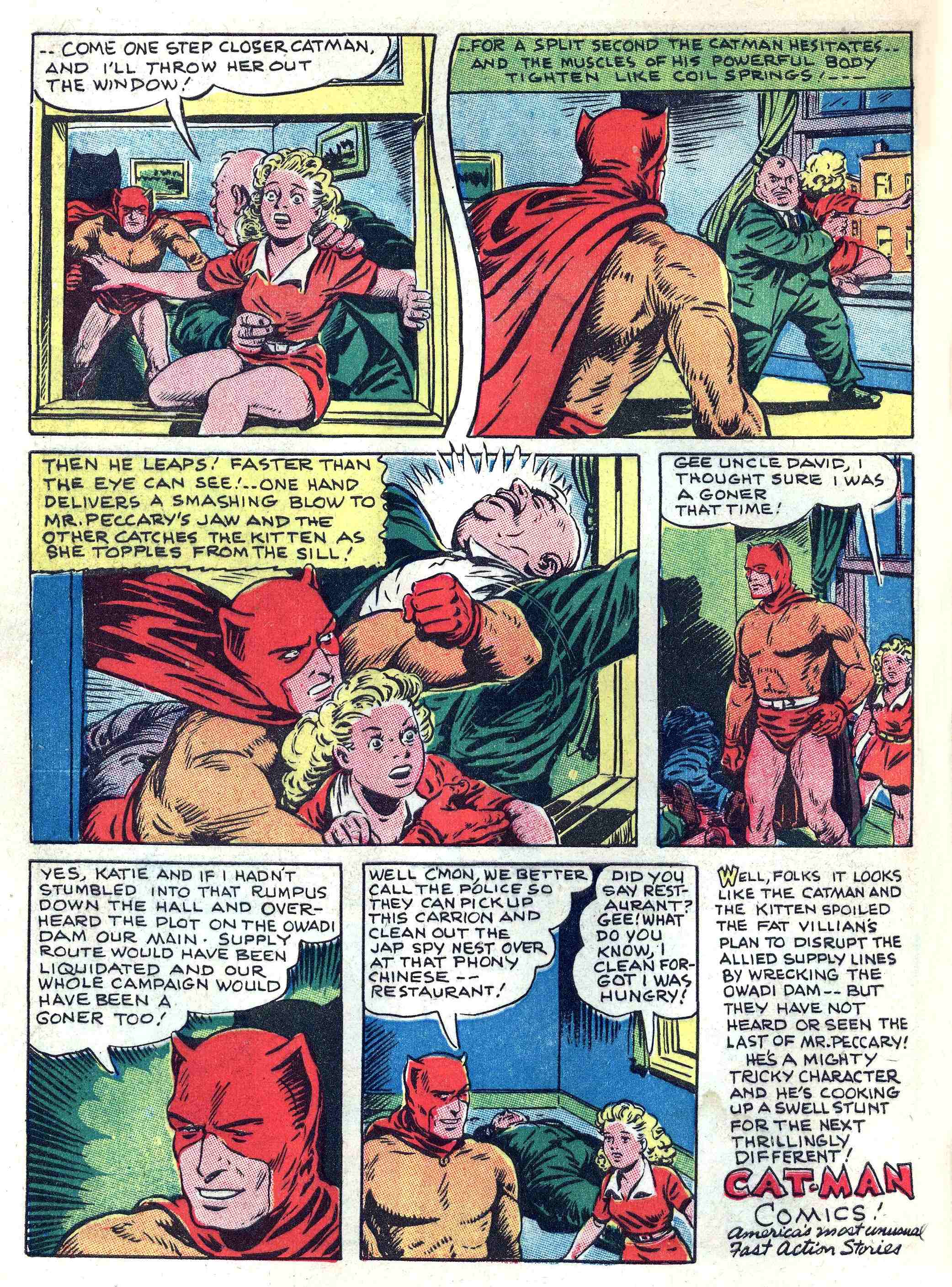 Read online Cat-Man Comics comic -  Issue #20 - 11