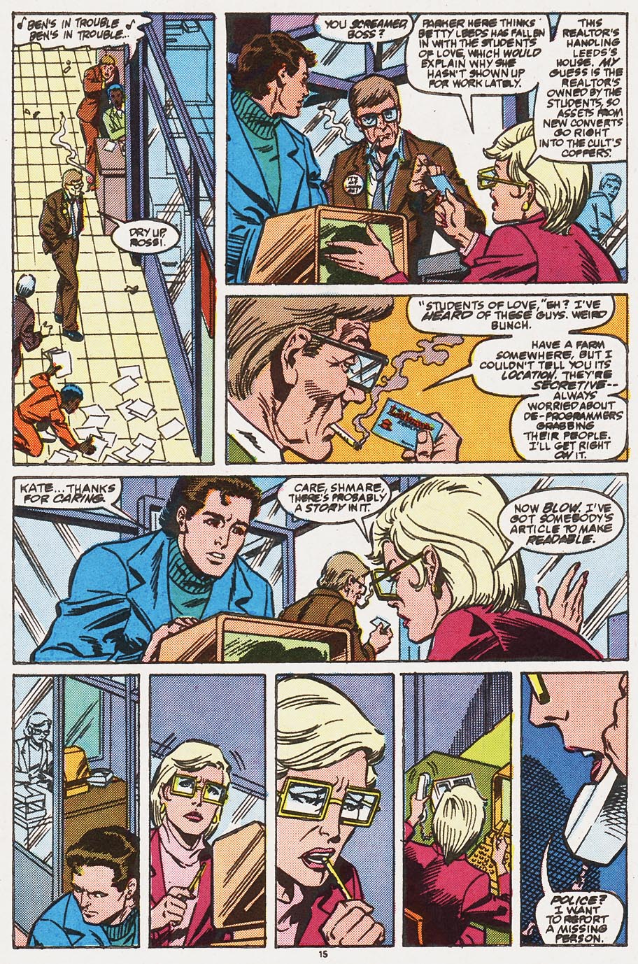 Read online Web of Spider-Man (1985) comic -  Issue #40 - 12