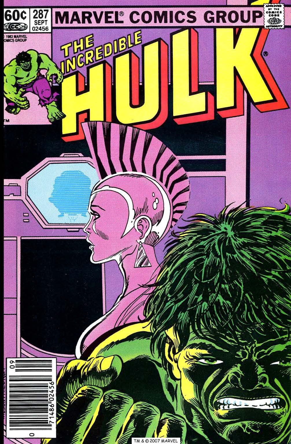 Read online The Incredible Hulk (1968) comic -  Issue #287 - 1