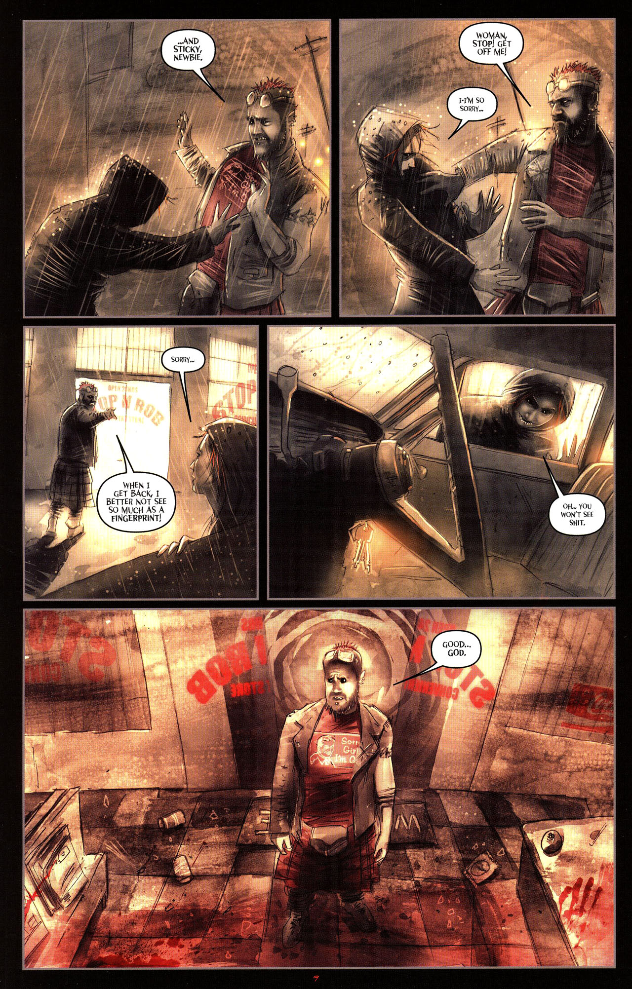 Read online 30 Days of Night: Eben & Stella comic -  Issue #1 - 11