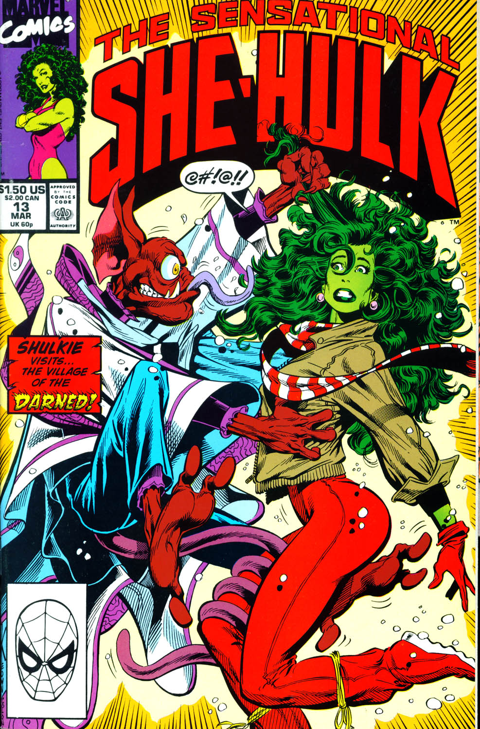 Read online The Sensational She-Hulk comic -  Issue #13 - 1