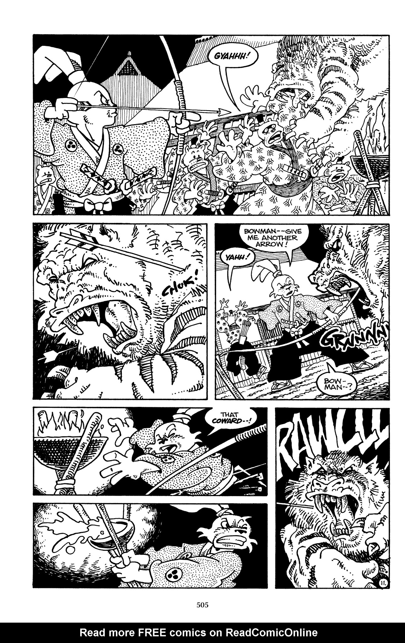 Read online The Usagi Yojimbo Saga comic -  Issue # TPB 1 - 494