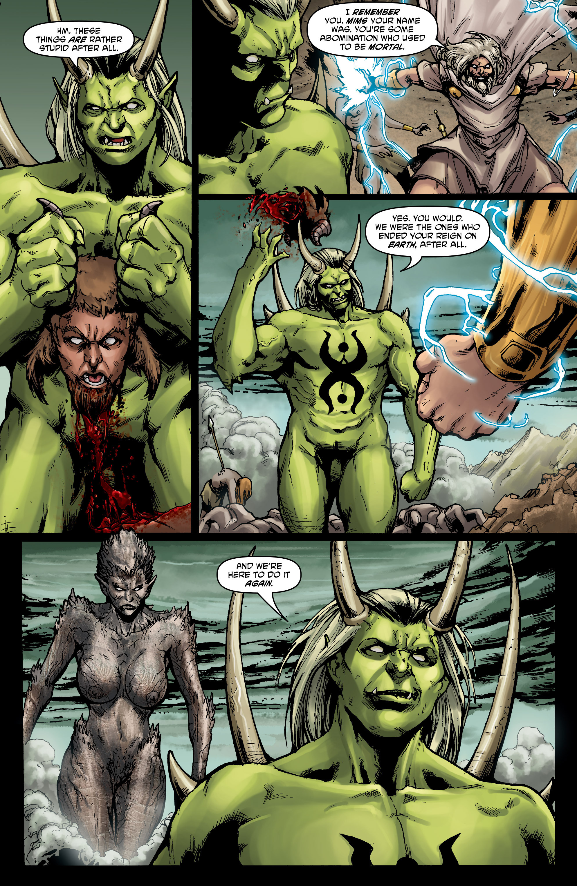 Read online God Is Dead comic -  Issue #36 - 4