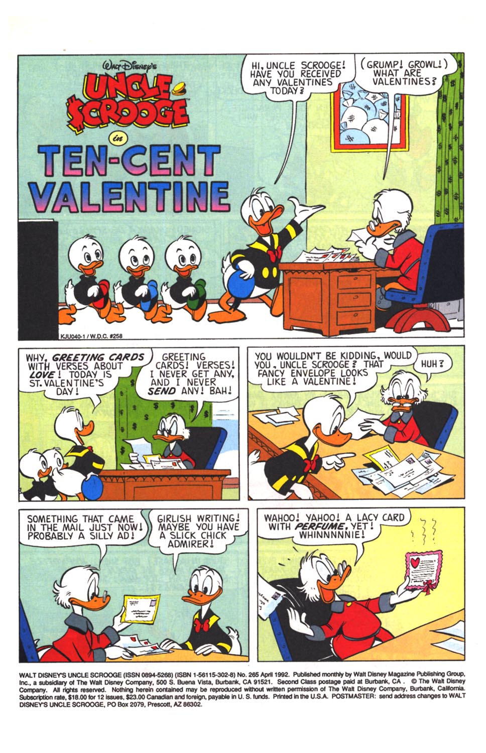 Read online Uncle Scrooge (1953) comic -  Issue #265 - 2