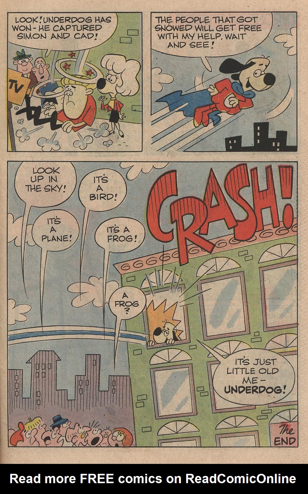 Read online Underdog (1970) comic -  Issue #5 - 31