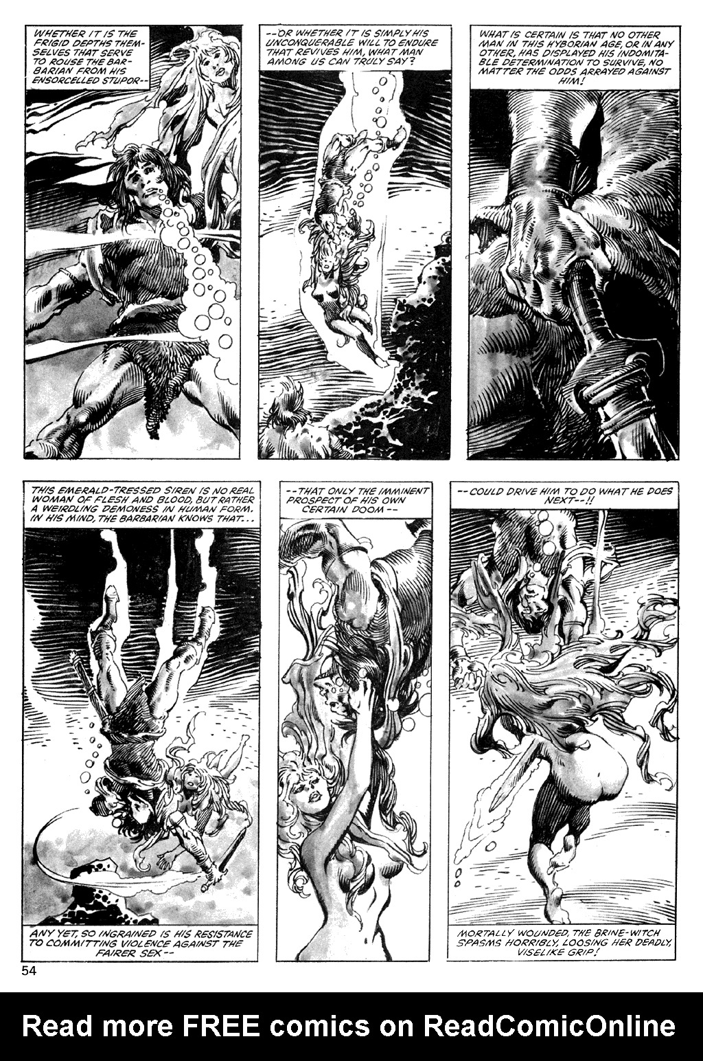 Read online The Savage Sword Of Conan comic -  Issue #101 - 54
